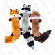 Woodland Creatures Plush Dog Toy Pack | $9 | Amazon